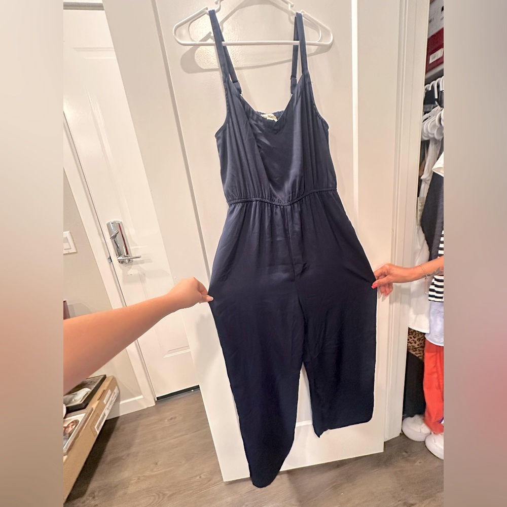 Navy Blue Women's Jumpsuit